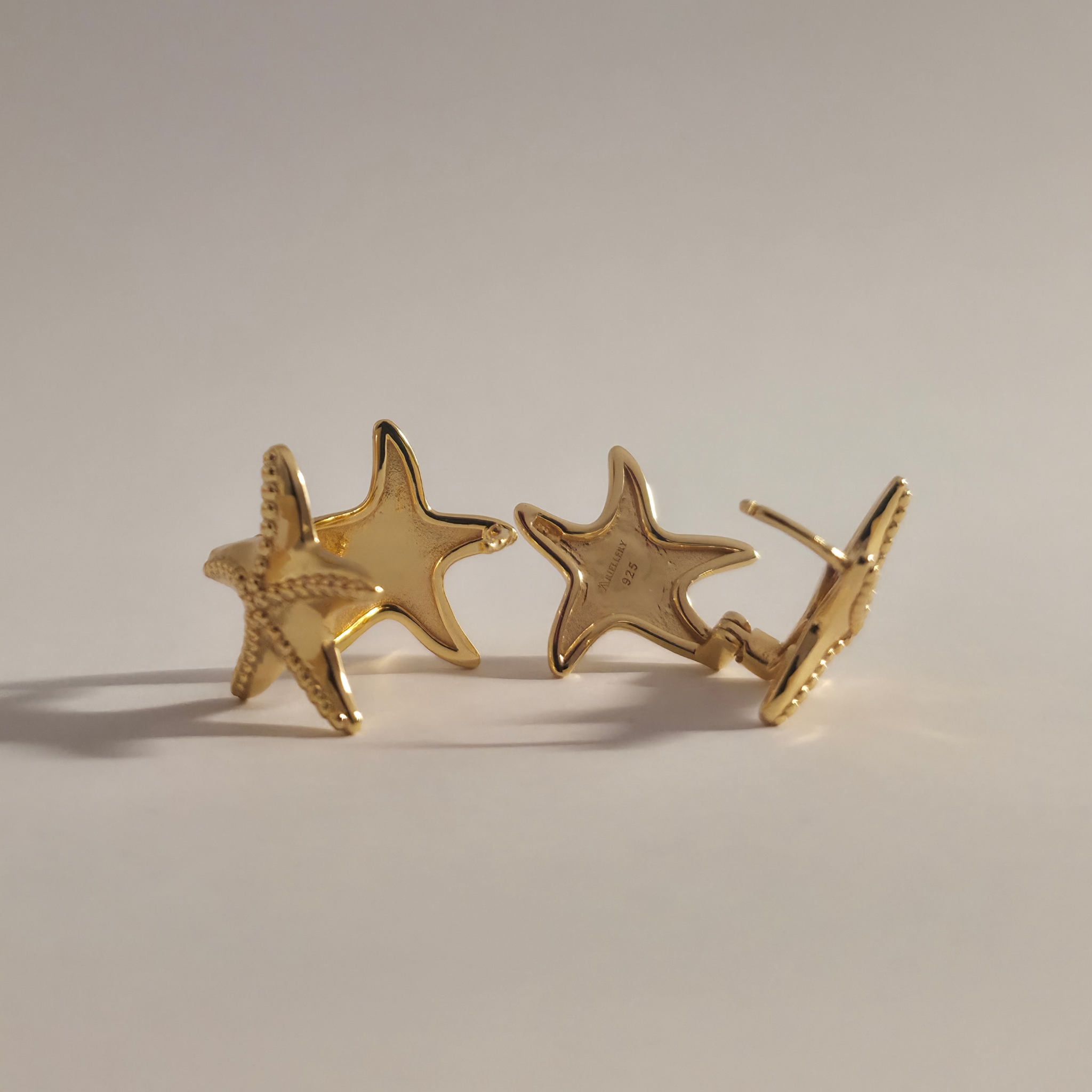 Lucky Starfish Earring Gold