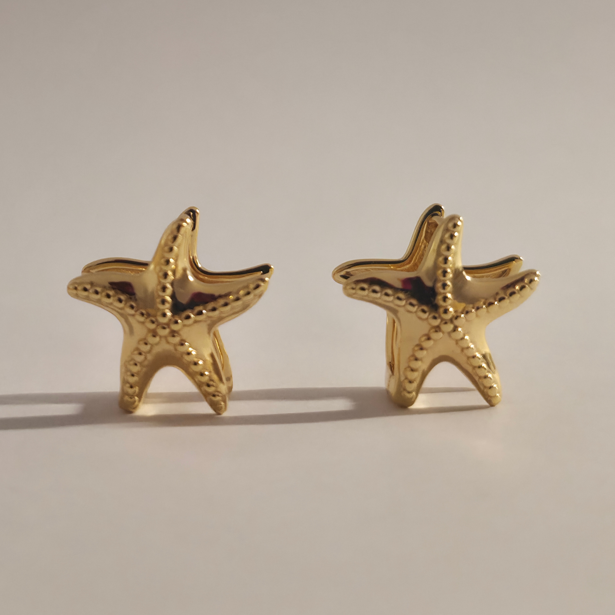 Lucky Starfish Earring Gold