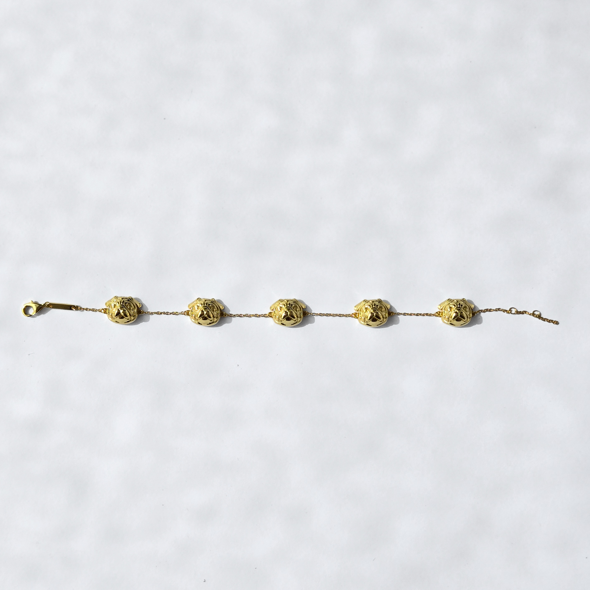 Pug Bracelet Gold