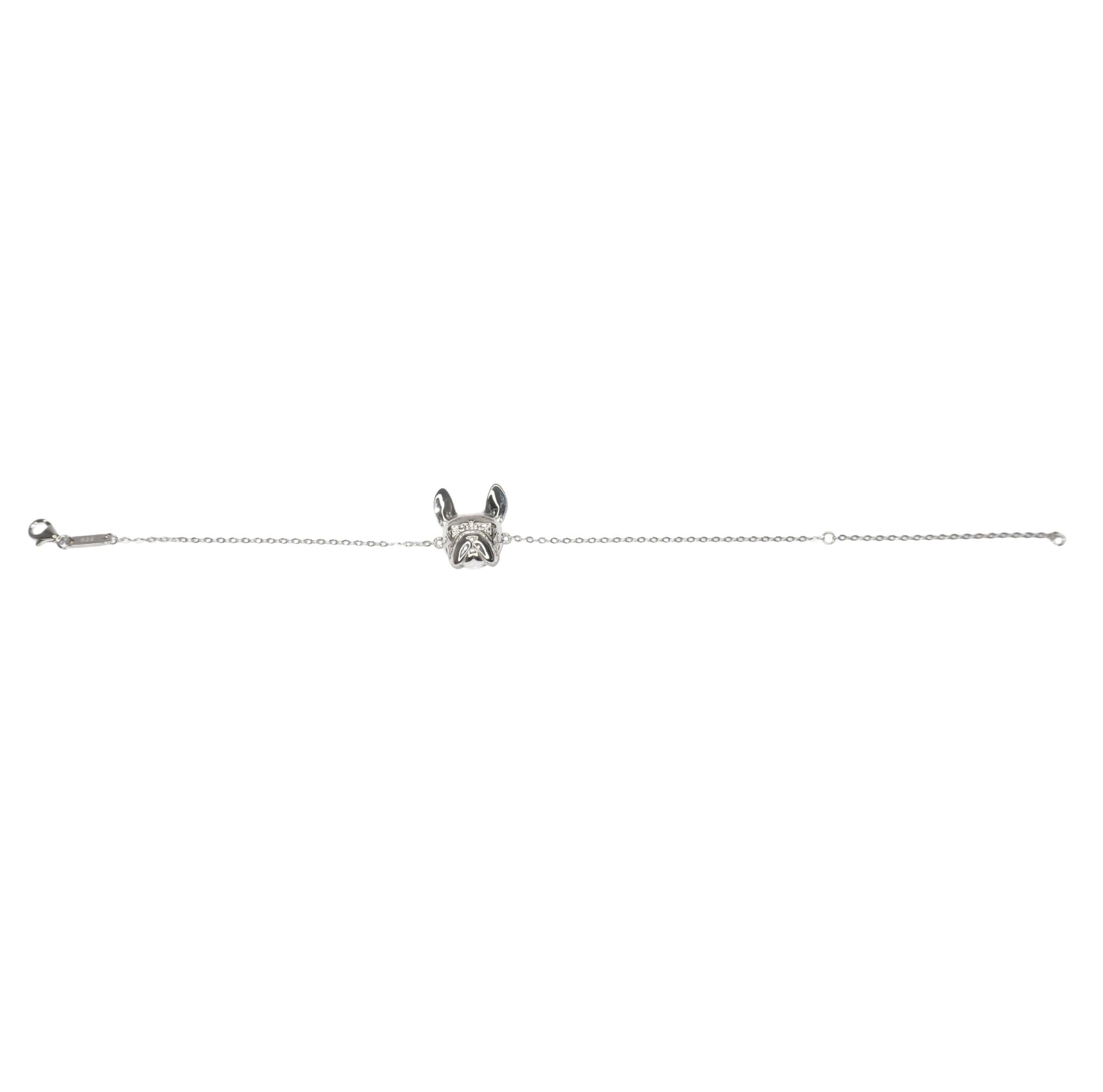 Frenchie Bracelet Silver
