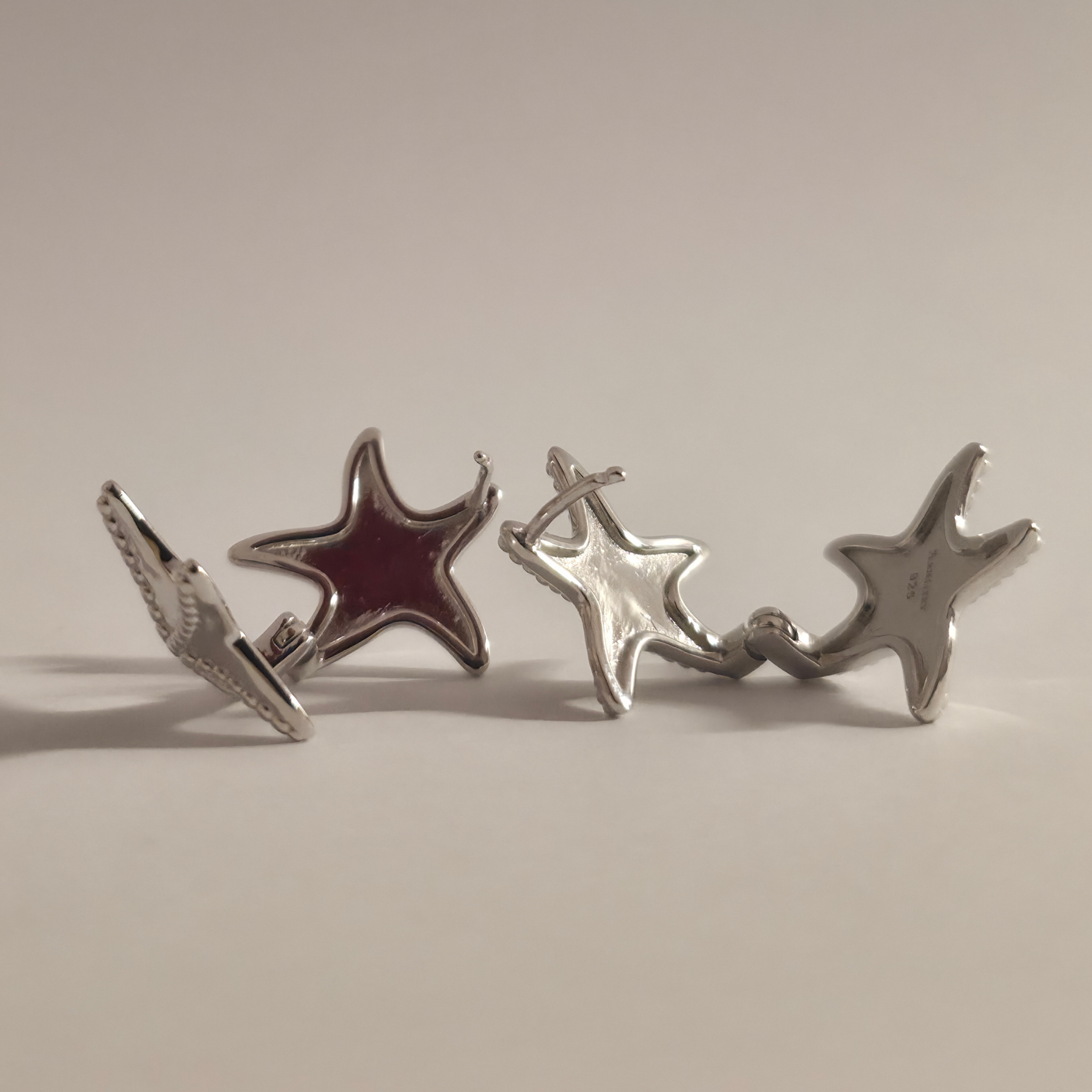 Lucky Starfish Earring Silver