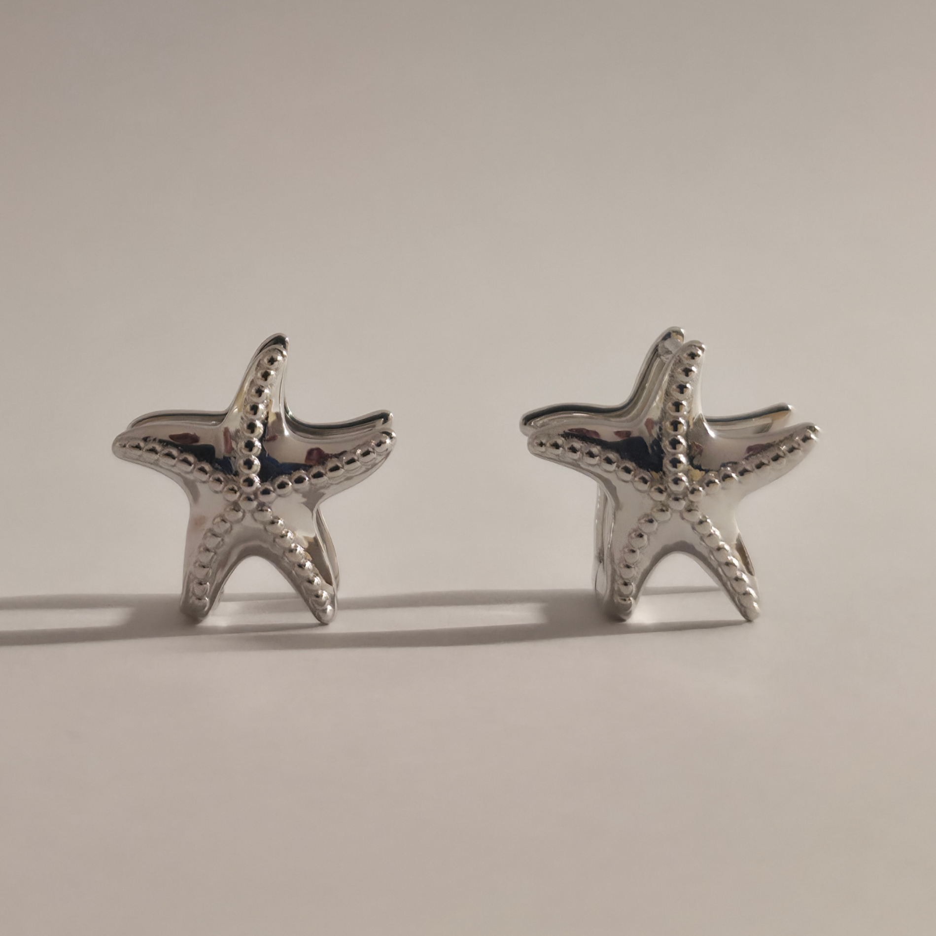 Lucky Starfish Earring Silver