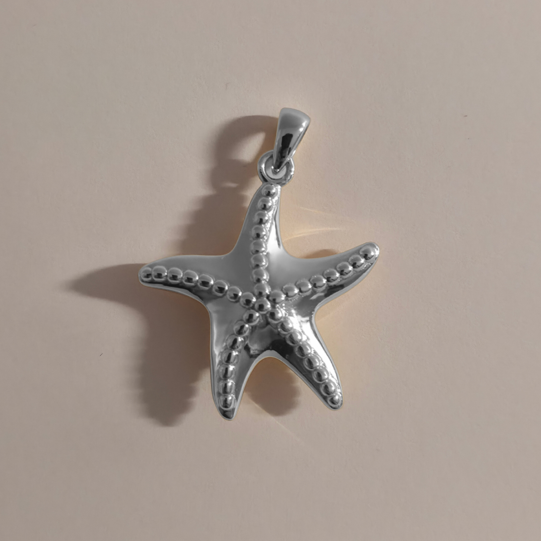 Lucky Starfish Pendant Silver
