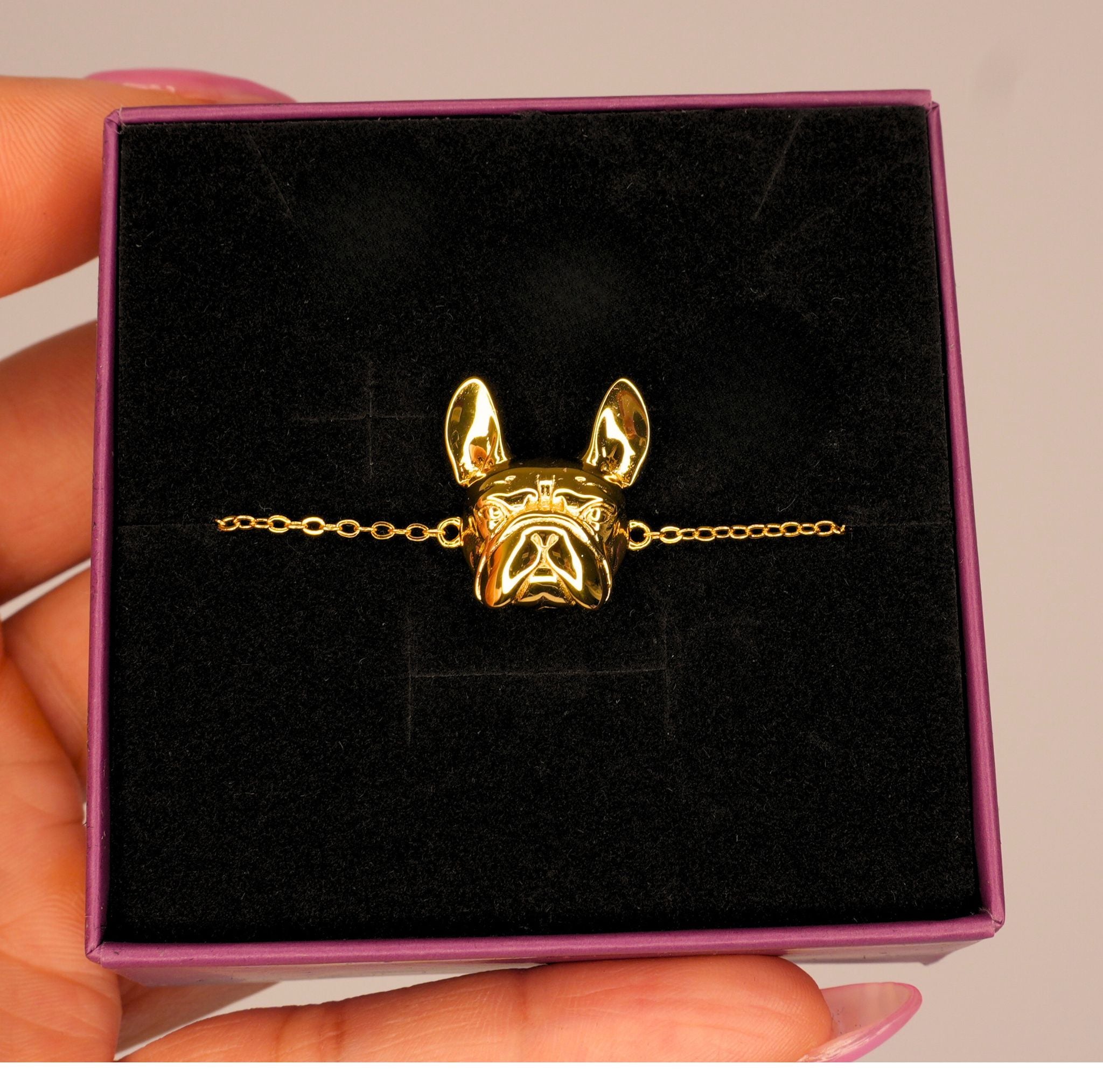 Frenchie Bracelet Gold