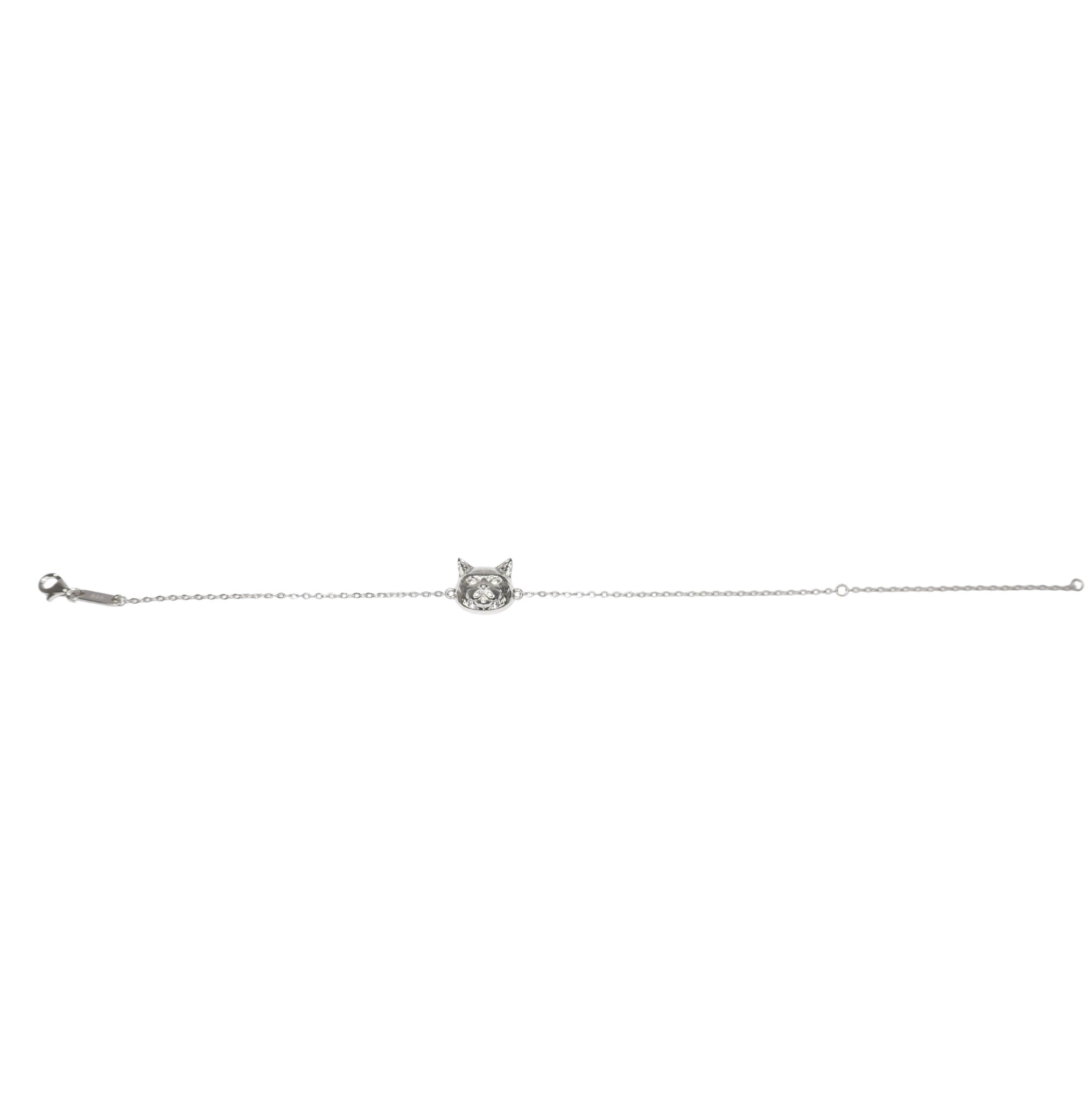 Cat Bracelet Silver
