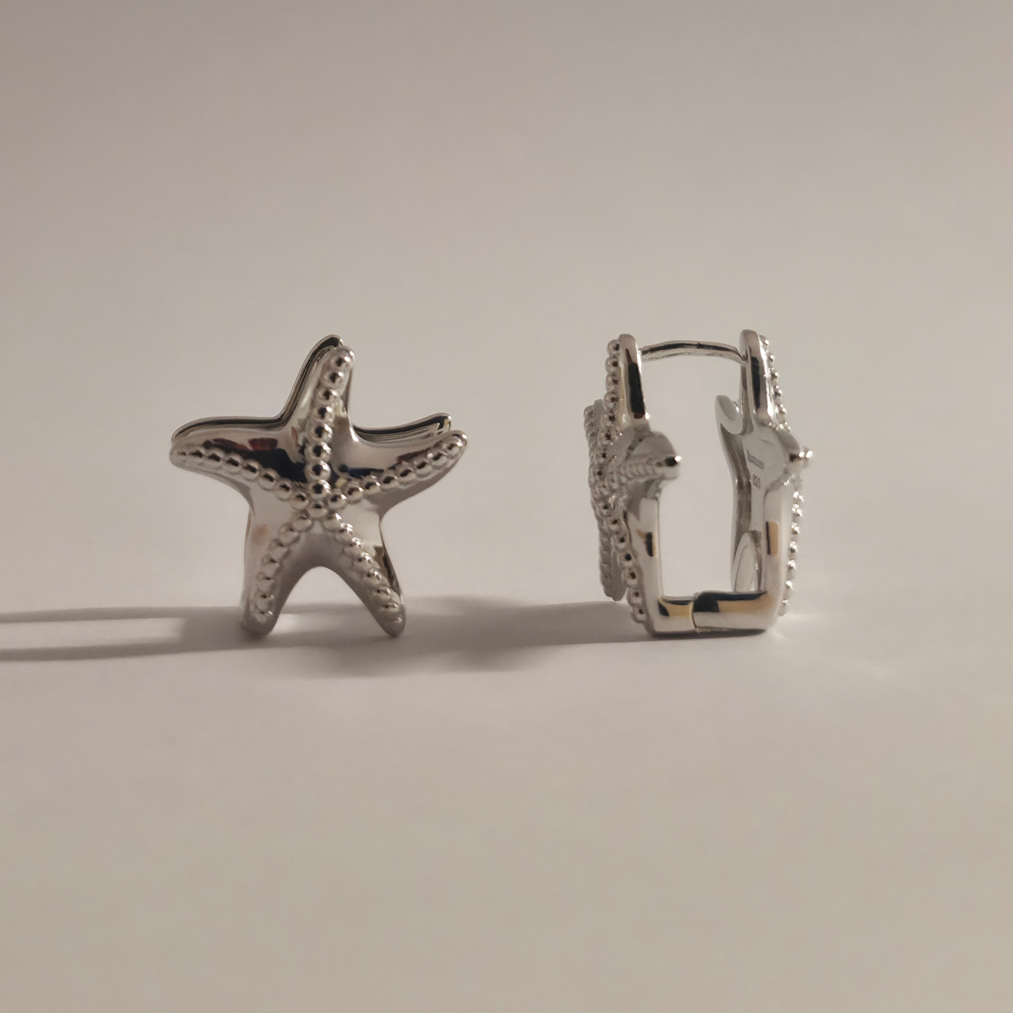 Lucky Starfish Earring Silver